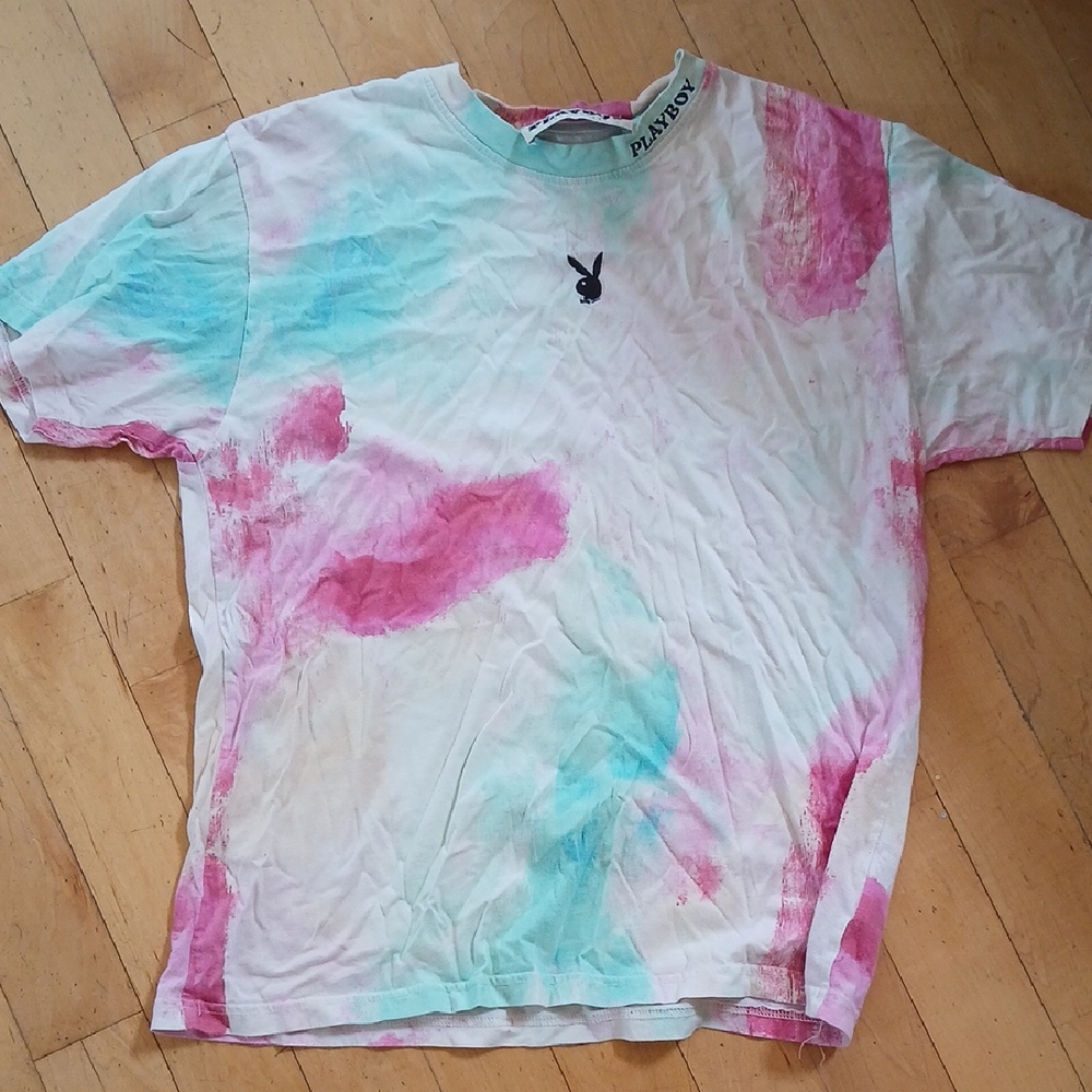 Tie Dye Playboy Tee
